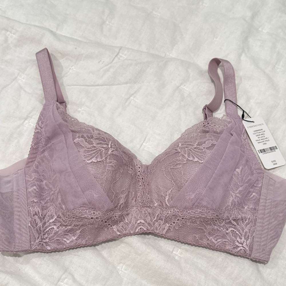 NEW Understance mauve lace bra